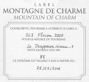 Le label 'Montagne de charme'